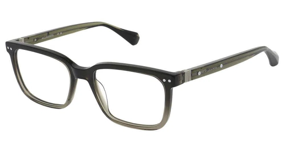 Allsaints HUNTER Eyeglasses - ALS-1011 HUNTER GLOSS BLACK - view 3